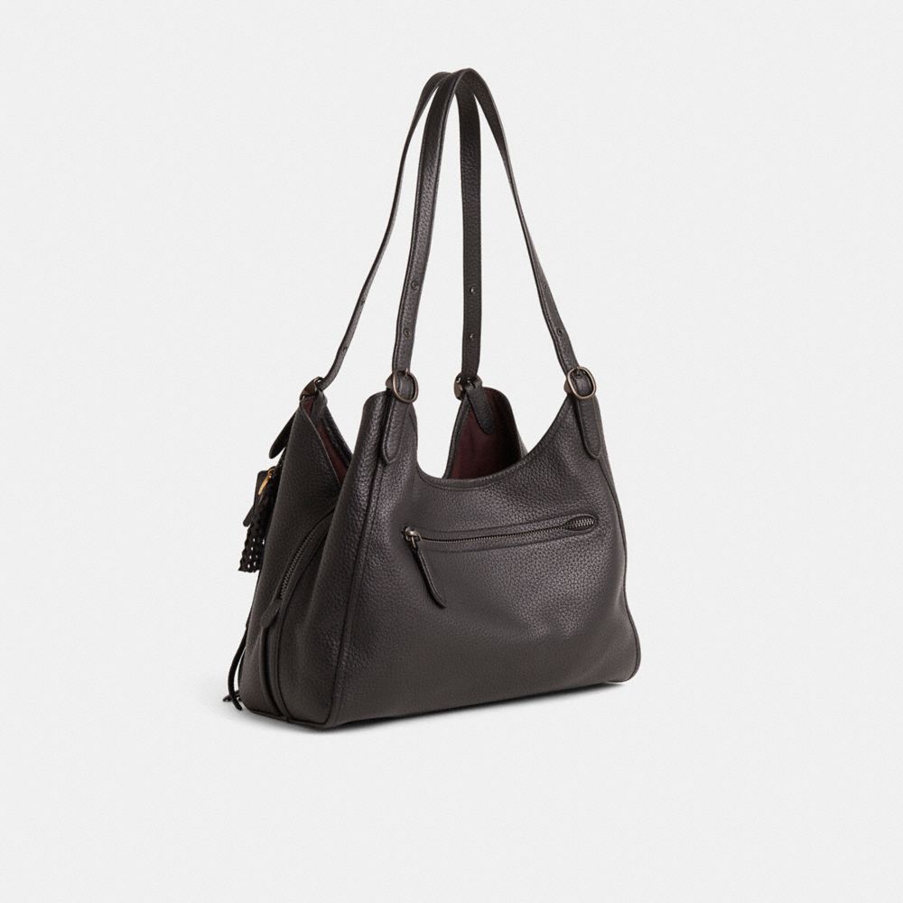 COACH®,Upcrafted Lori Shoulder Bag,,Angle View