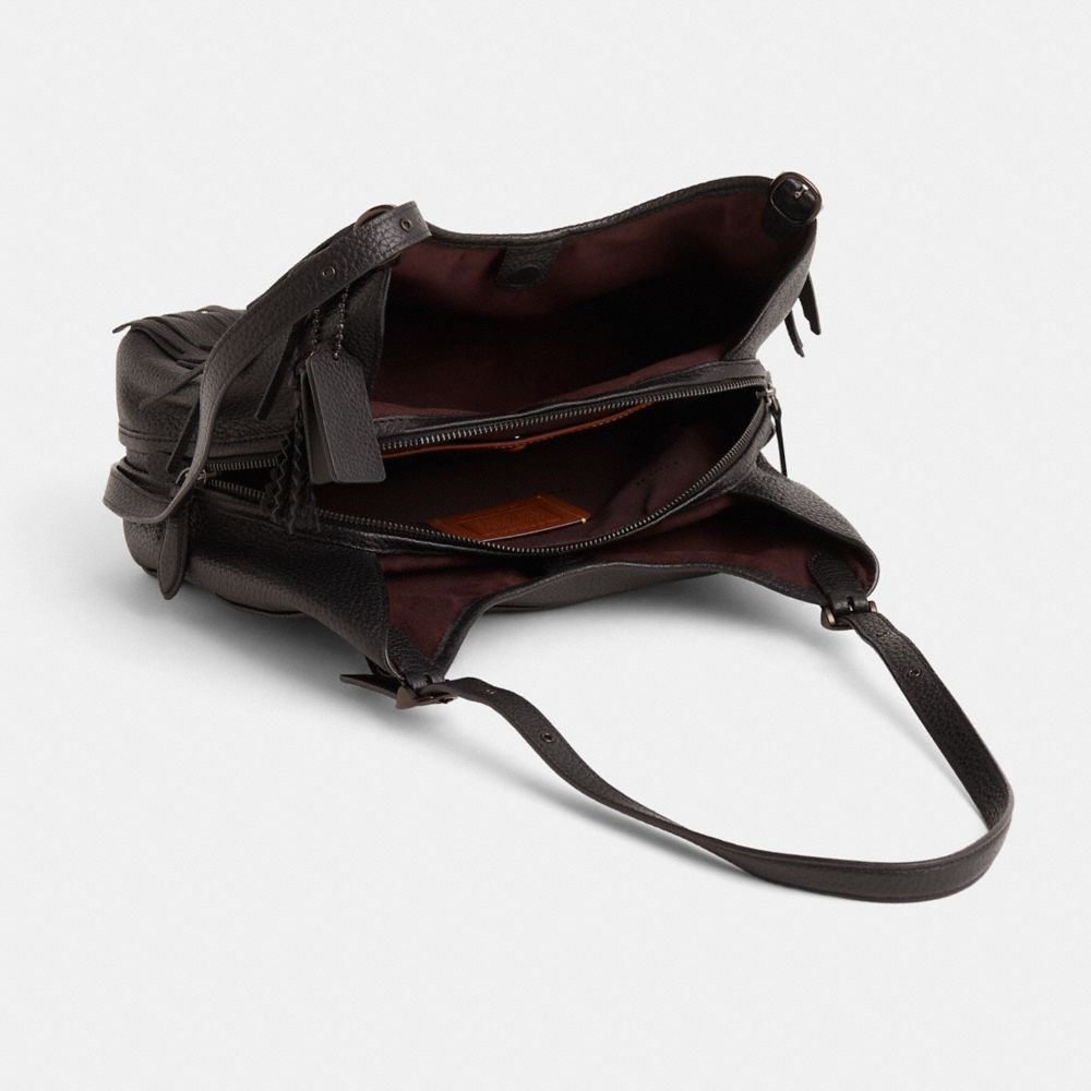 COACH®,Upcrafted Lori Shoulder Bag,,Inside View,Top View