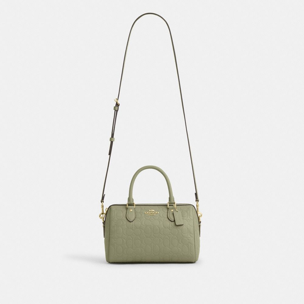Rowan Satchel Bag In Signature Leather