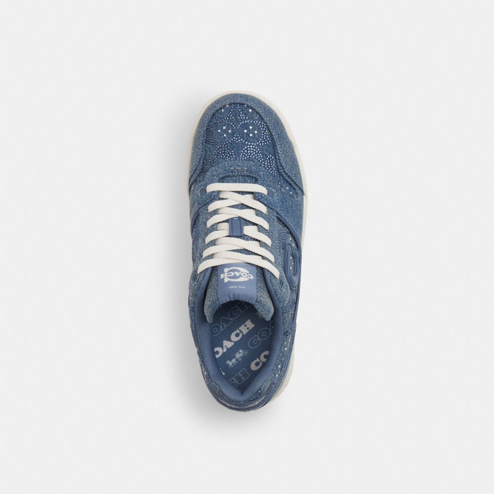 Coach Soho Sneaker In Signature Denim — фото 3