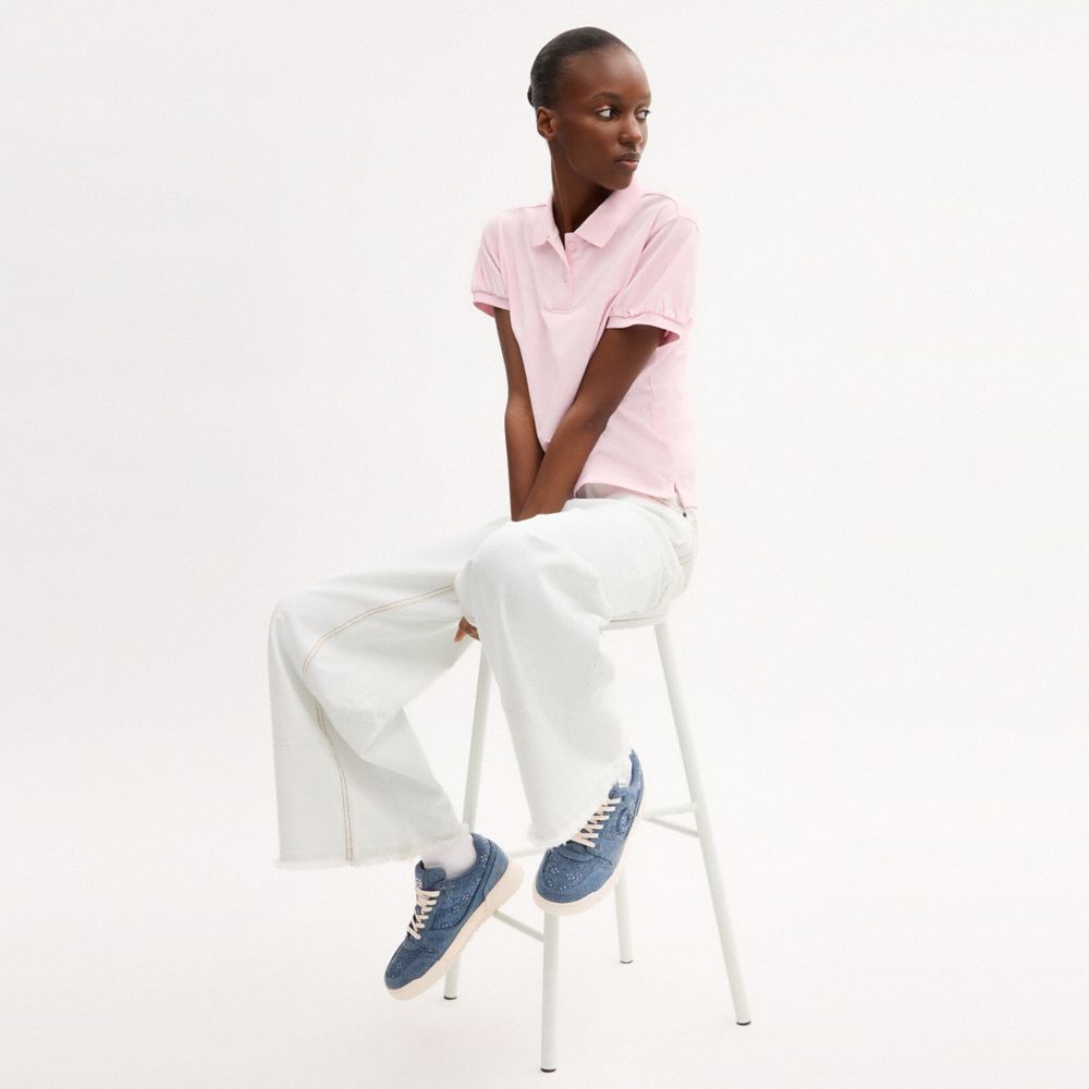 Coach Soho Sneaker In Signature Denim — фото 5