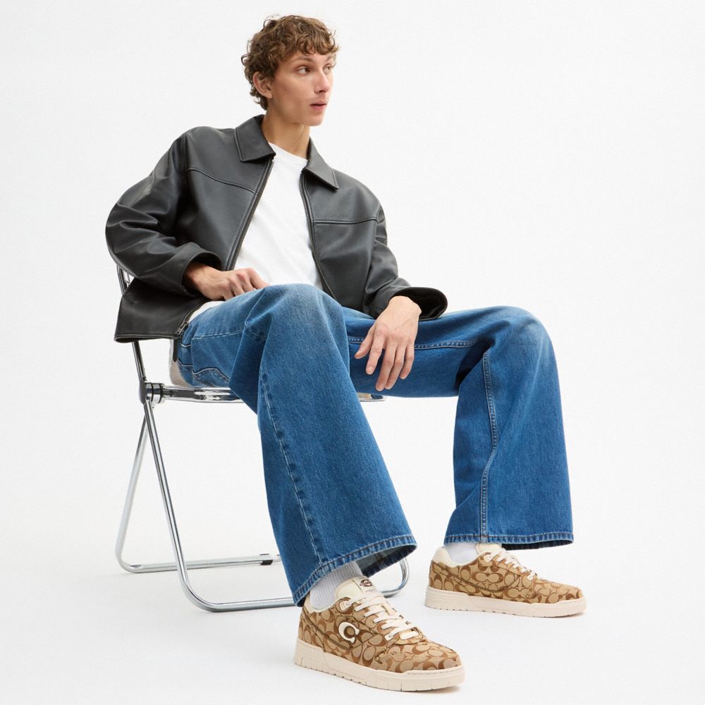 Женские кроссовки Coach Soho Sneaker In Signature Jacquard — фото 4