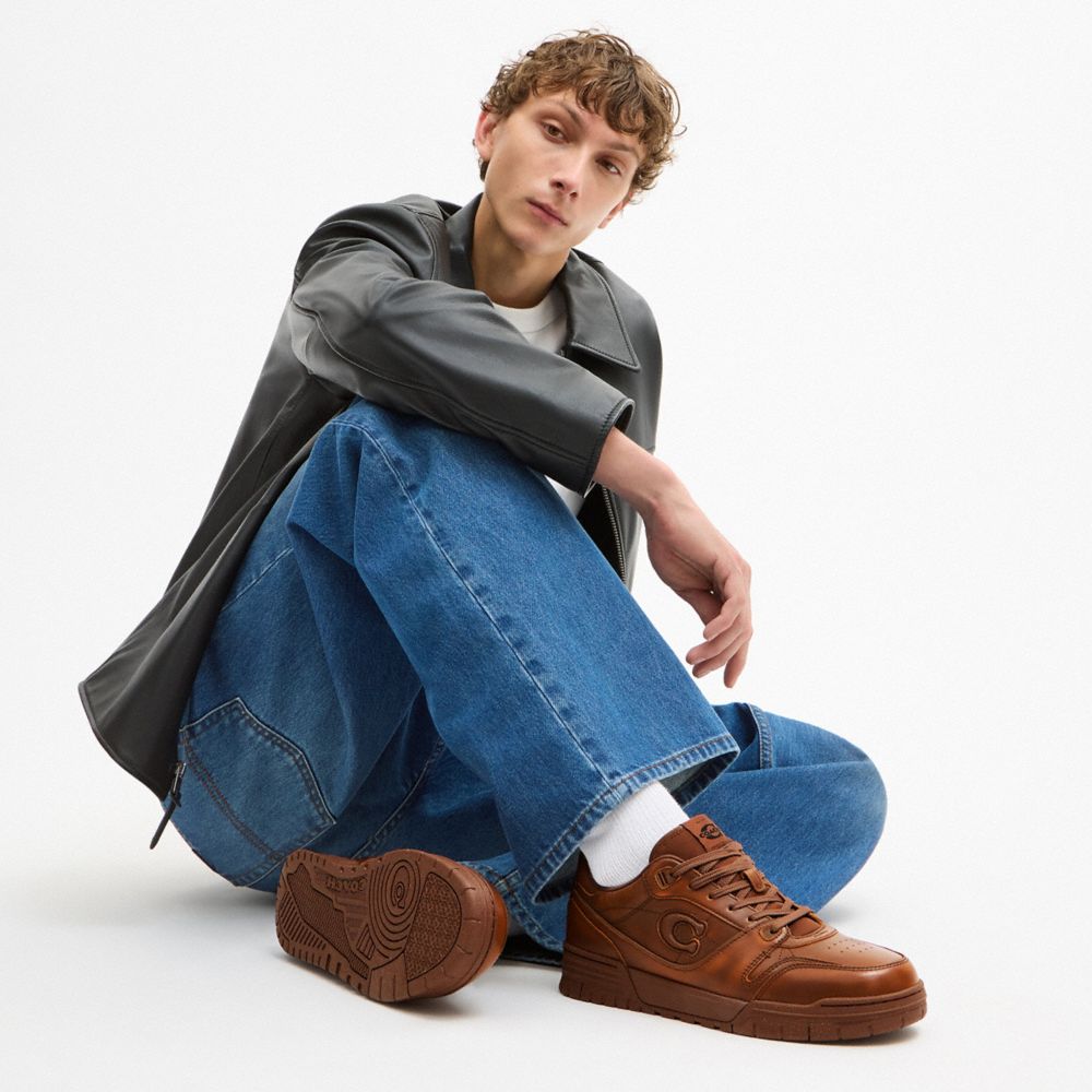 Мужские кроссовки Coach Soho Sneaker In Loved Leather — фото 5