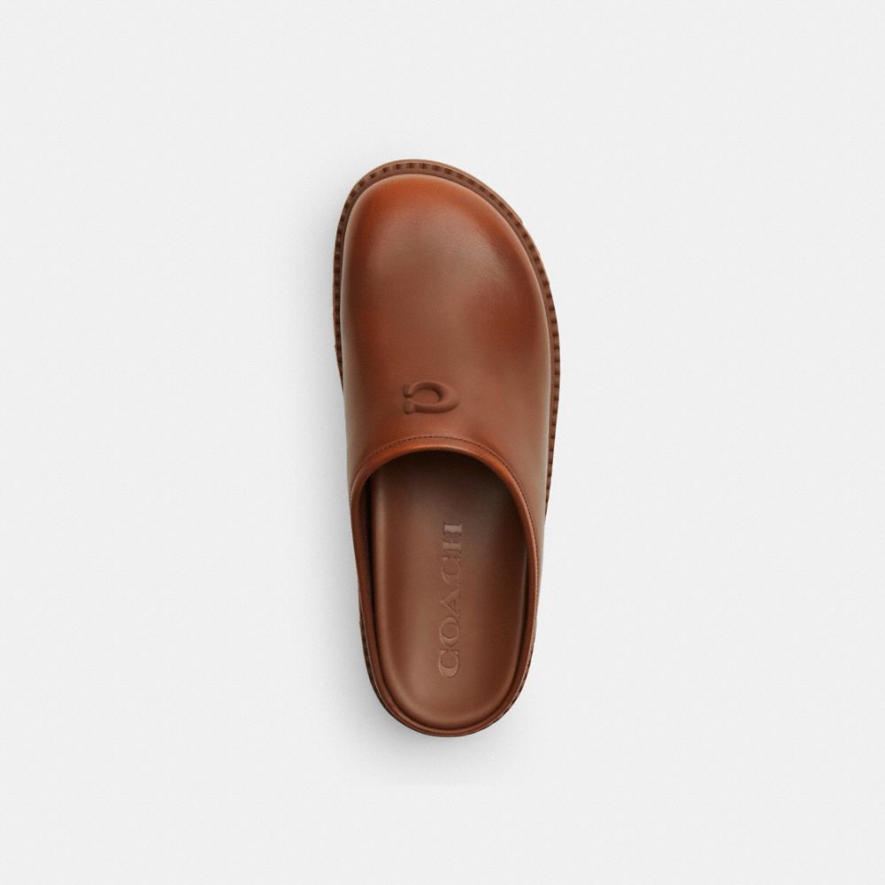 Мужские сабо Coach Sport Clog In Loved Leather — фото 3