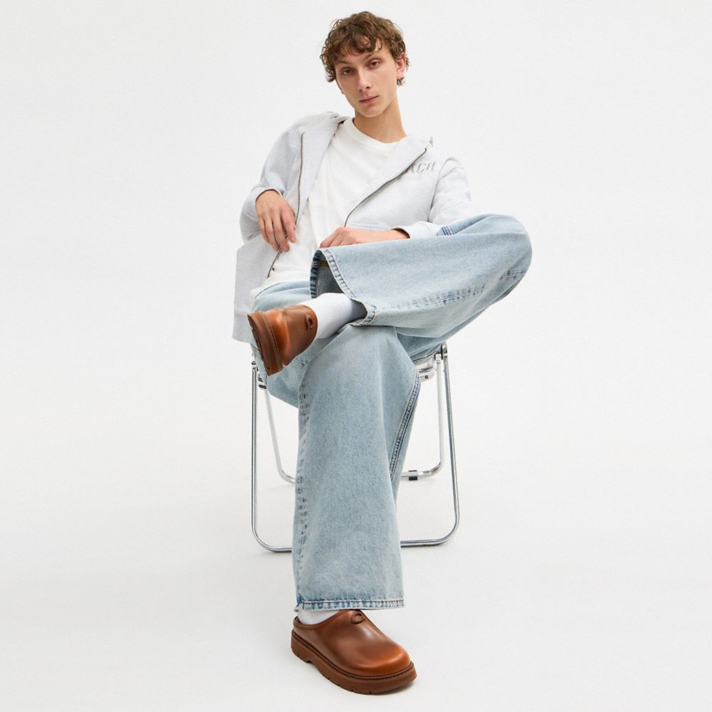 Мужские сабо Coach Sport Clog In Loved Leather — фото 5