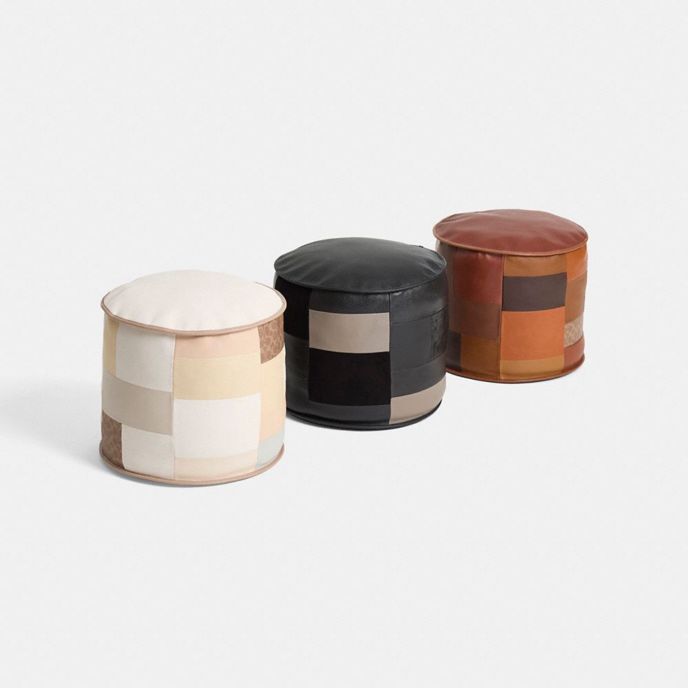 COACH®,Remade Pouf,,Group View