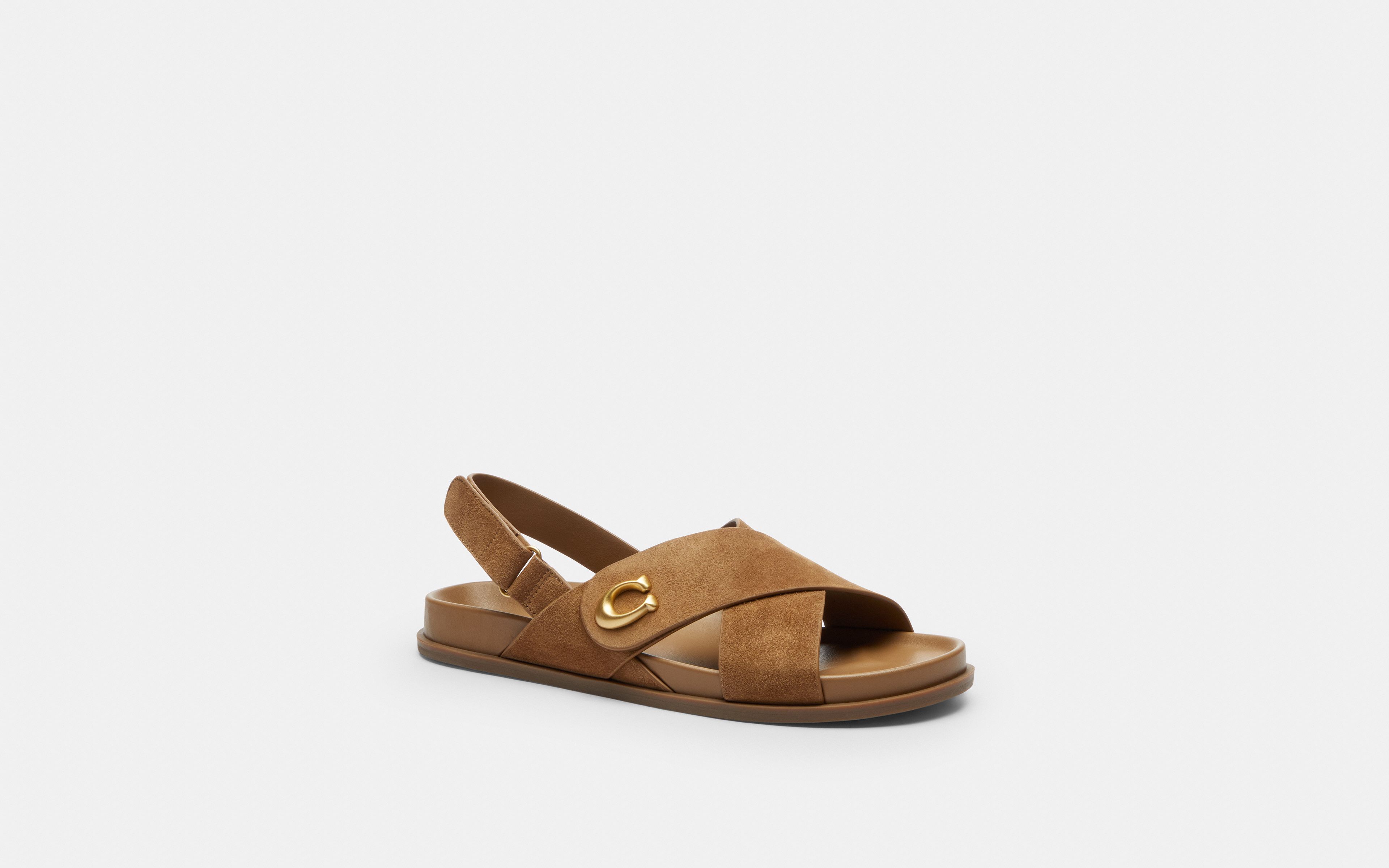 Sculpted C Criss Cross Sandal