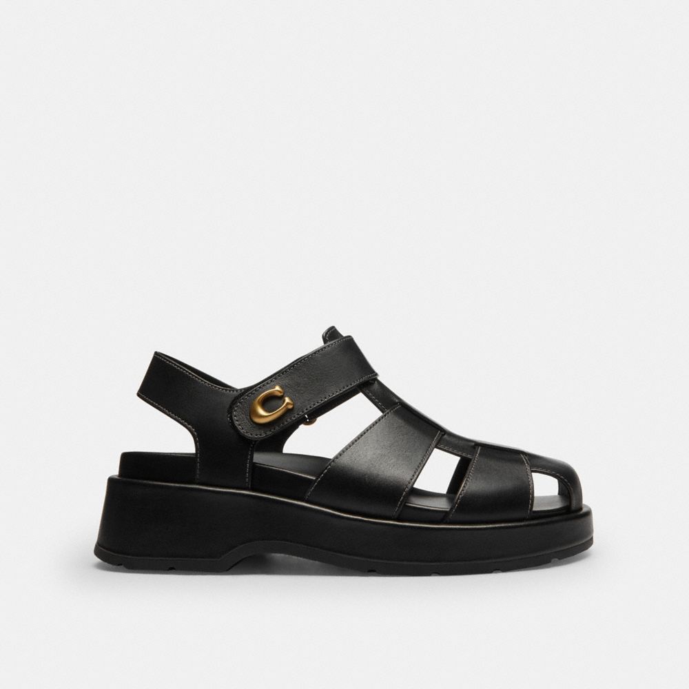 Женские сандалии Coach Sculpted C Fisherman Sandal — фото 2