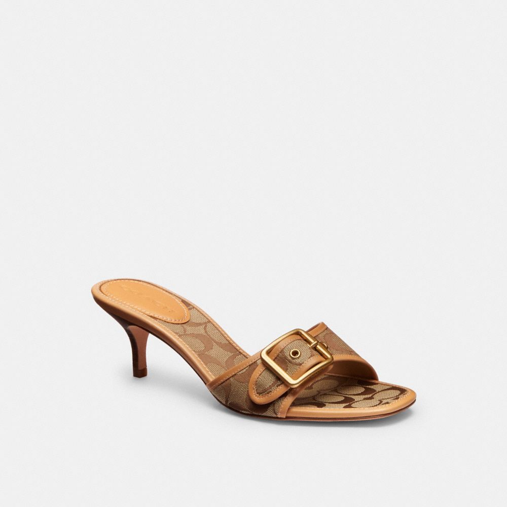 【新品】＜CHIELEI＞MARGOT ミュール COACH® HR | Margot Sandal In Signature Jacquard | Other Shoes | Coach