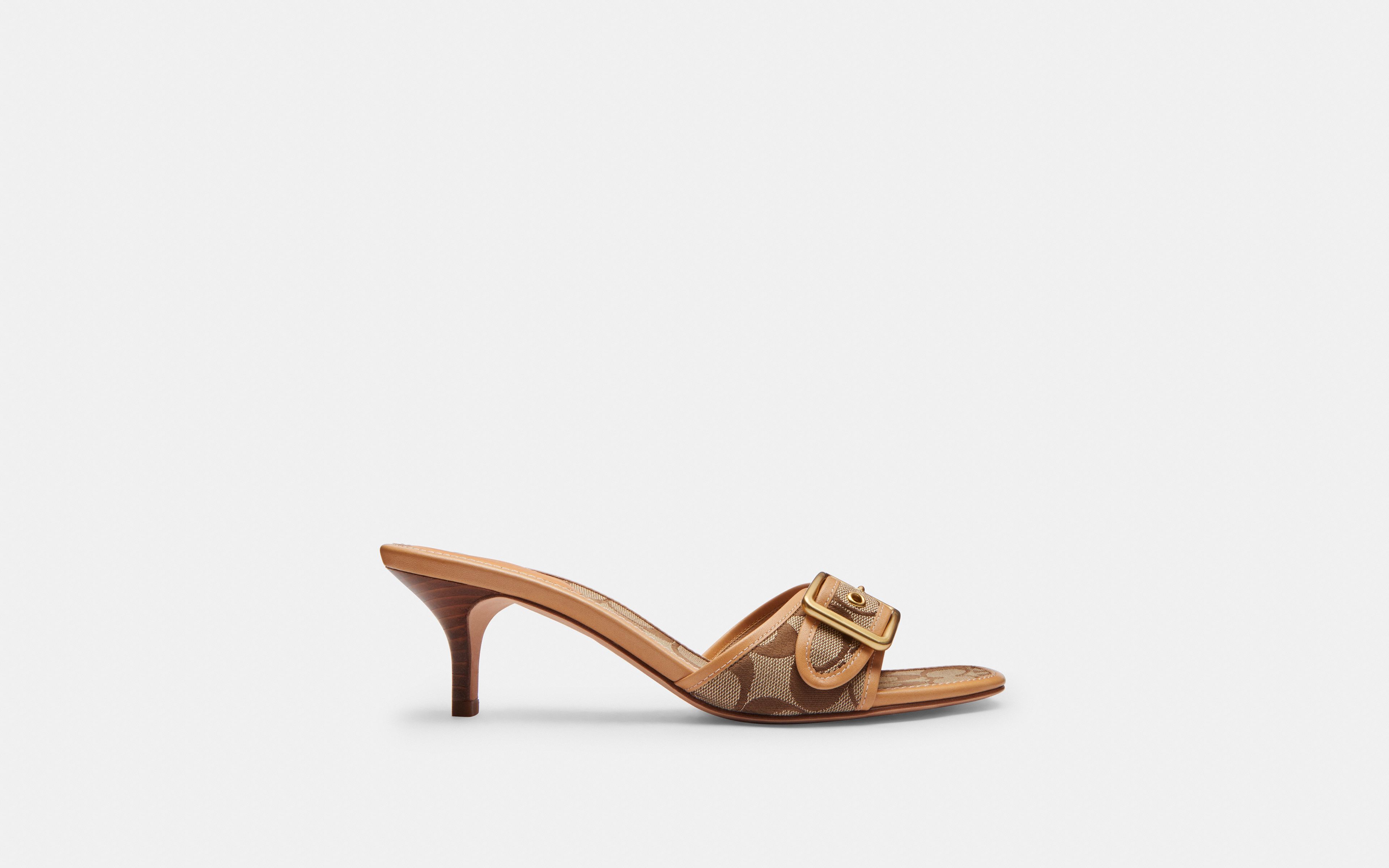 Margot Sandal Signature Sateen Jacquard