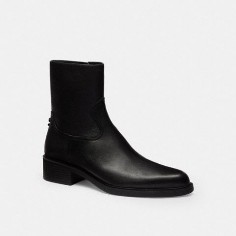 Coach Pointed Toe Bootie