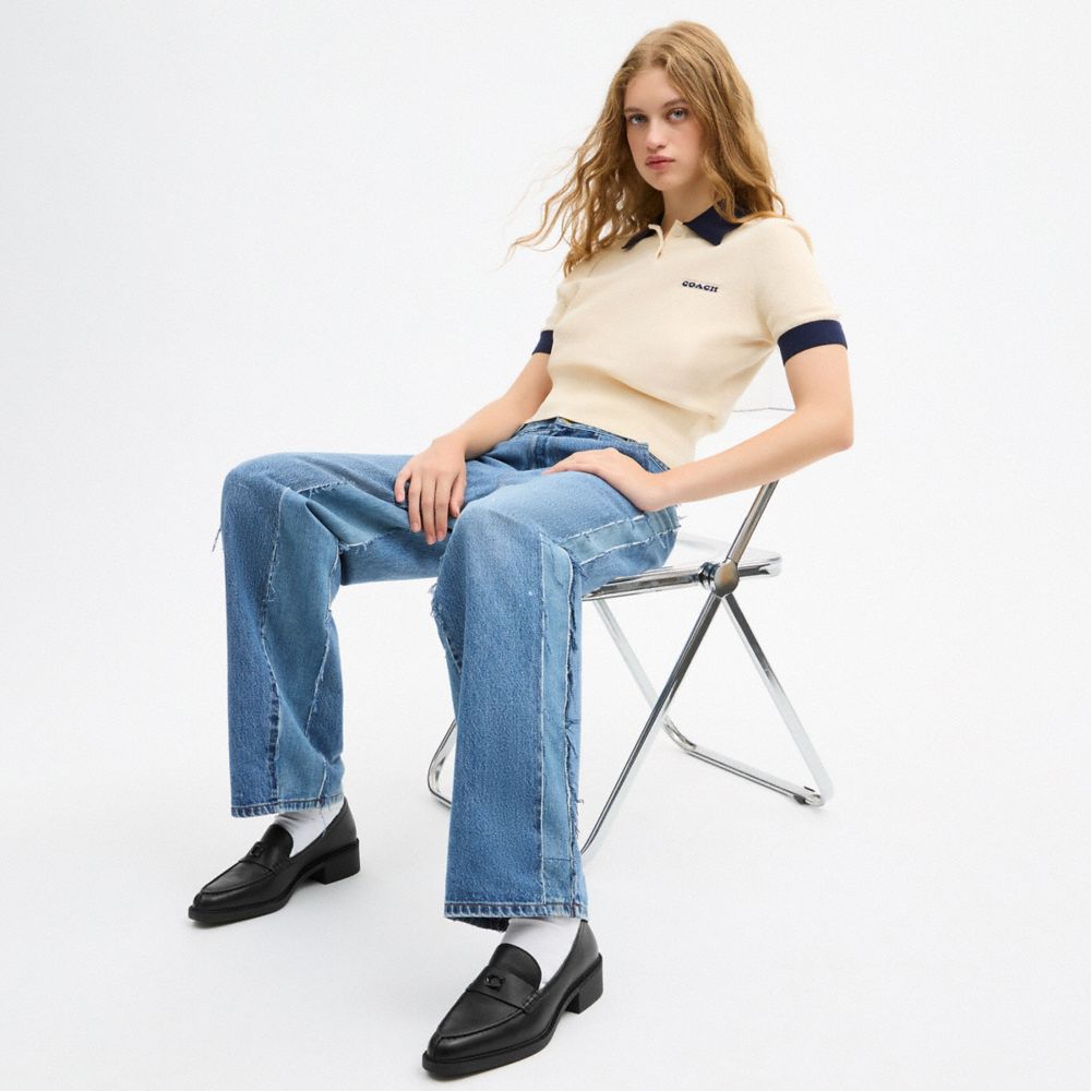 Женские туфли Coach Pointed Toe Loafer — фото 5