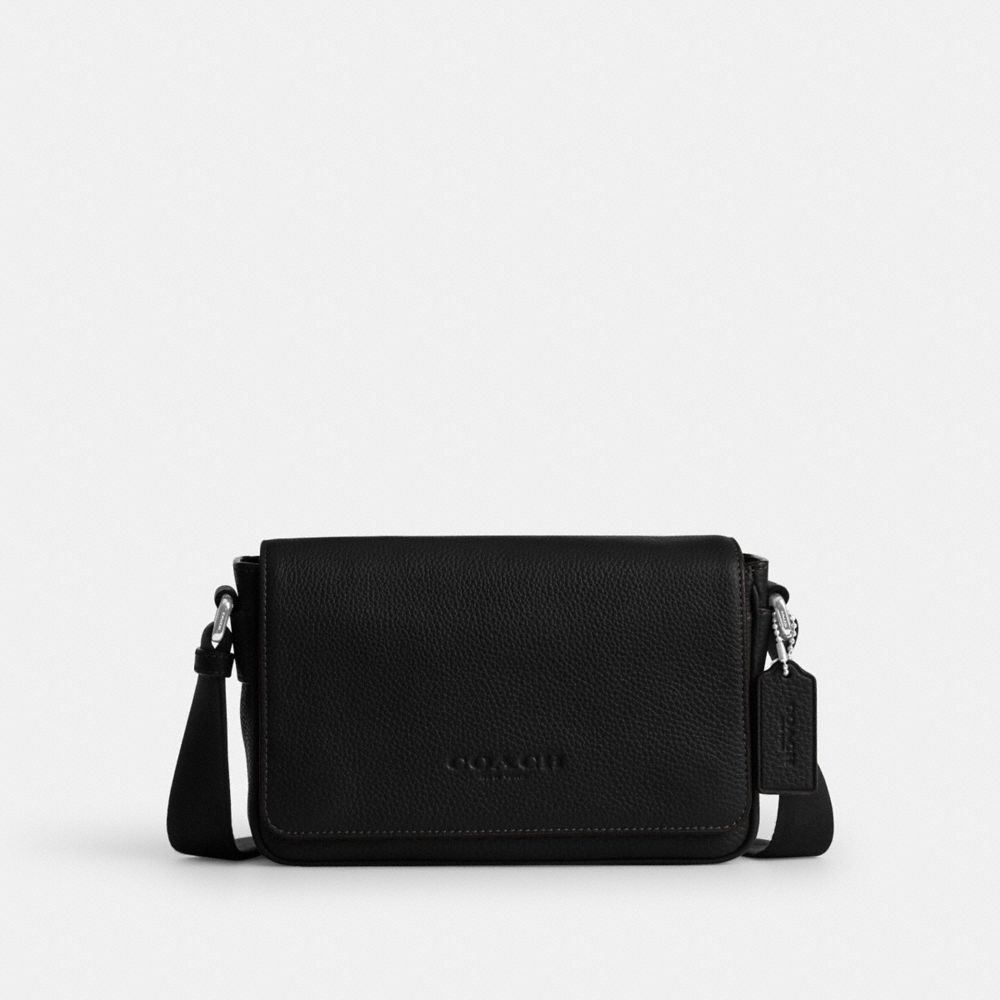 COACH®,Jack Small Flap Crossbody Bag,,Front View