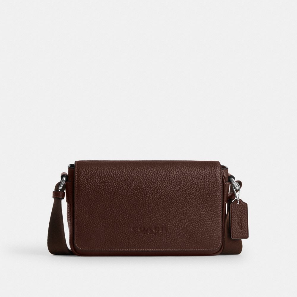 COACH®,Jack Small Flap Crossbody Bag,,Front View