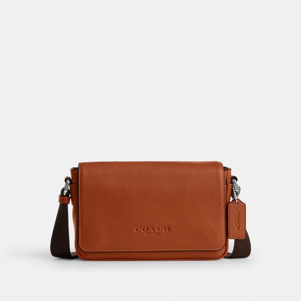 COACH®,Jack Small Flap Crossbody Bag,,Front View