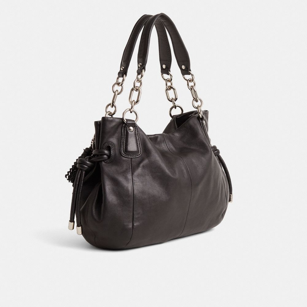 COACH®,Upcrafted Kristin Tote,Black,Angle View