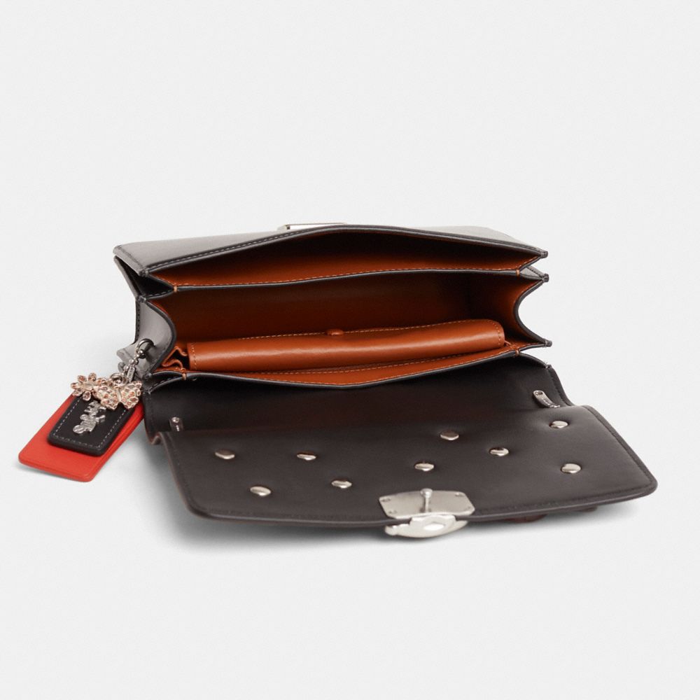 COACH®,Upcrafted Bandit Shoulder Bag,,Inside View,Top View