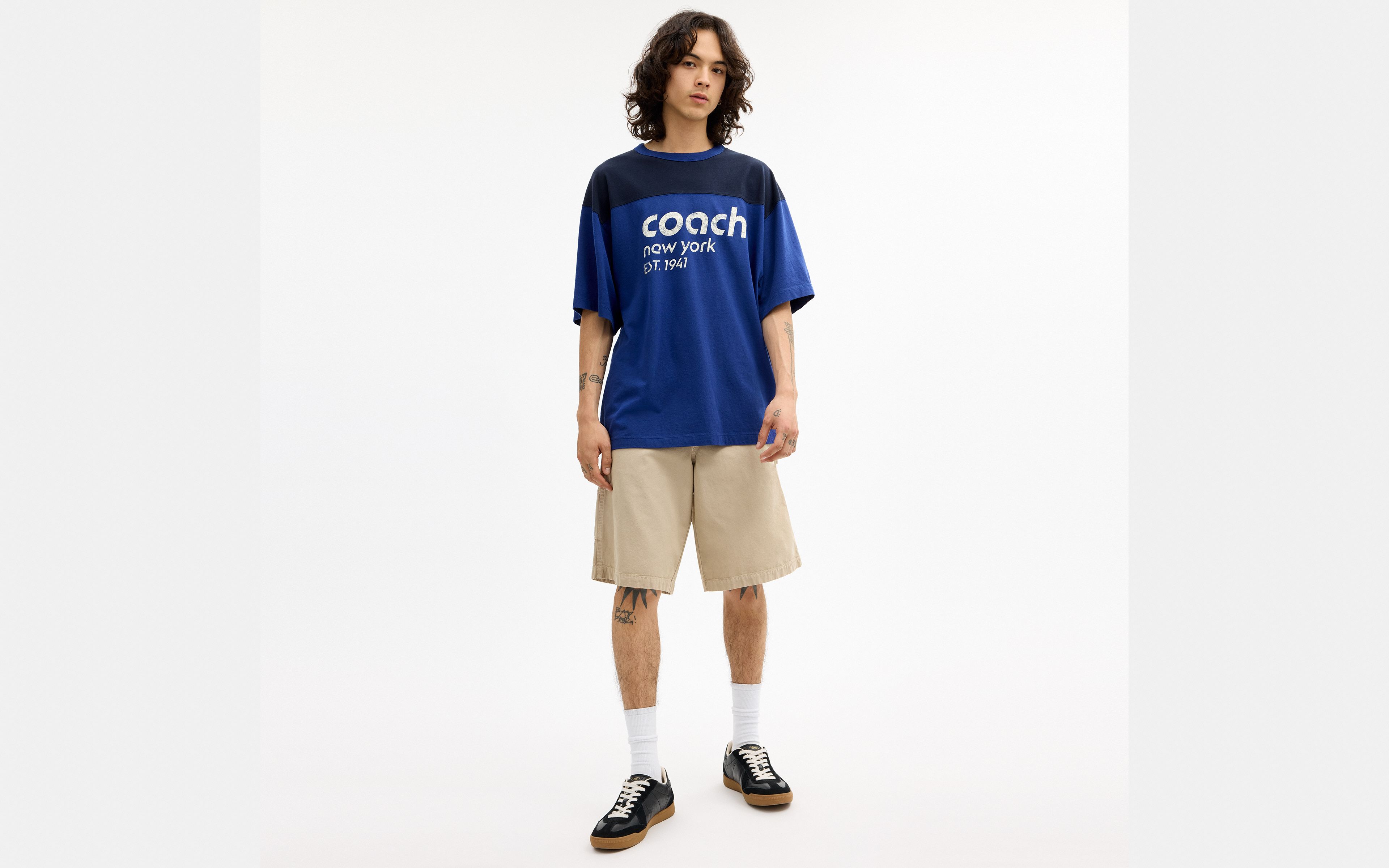 Colorblocked T-Shirt Organic Cotton