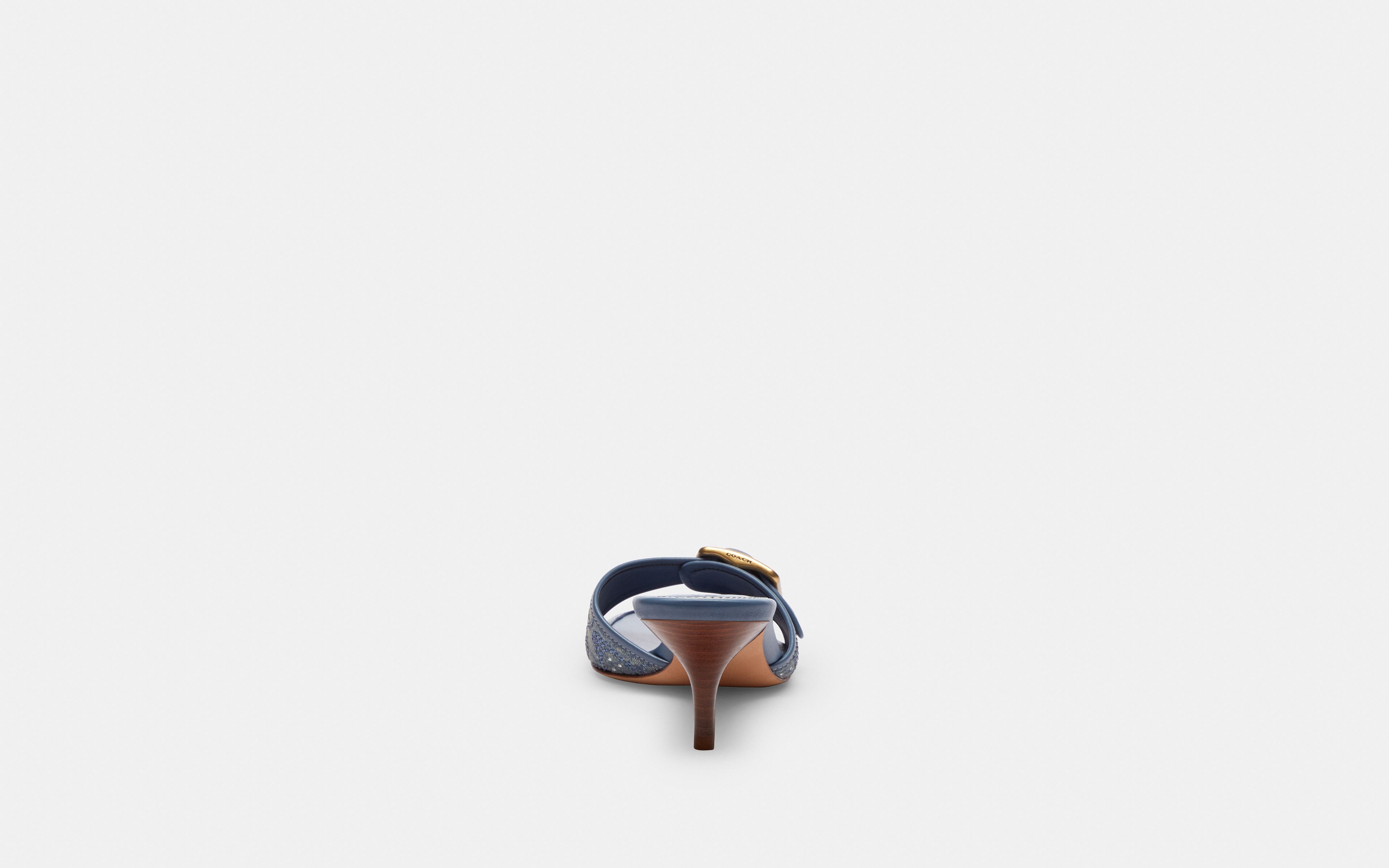 Margot Sandal Crystal Signature Denim