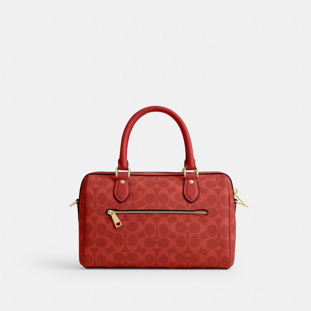 COACH バーガンディ レザー ハンドバッグ cey39_imcms_a5
