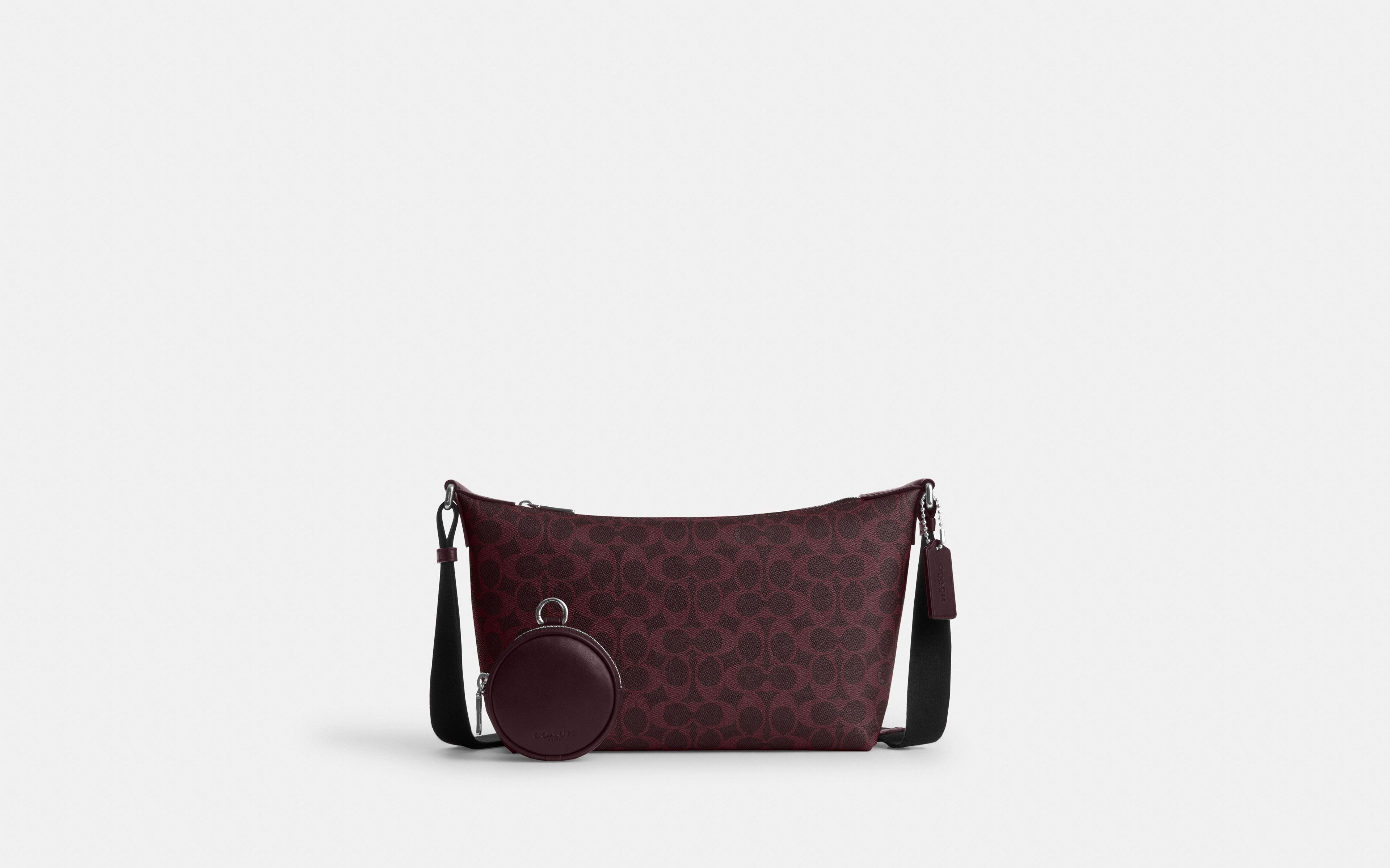 Small Finn Crossbody Bag With Pouch Signature Canvas
