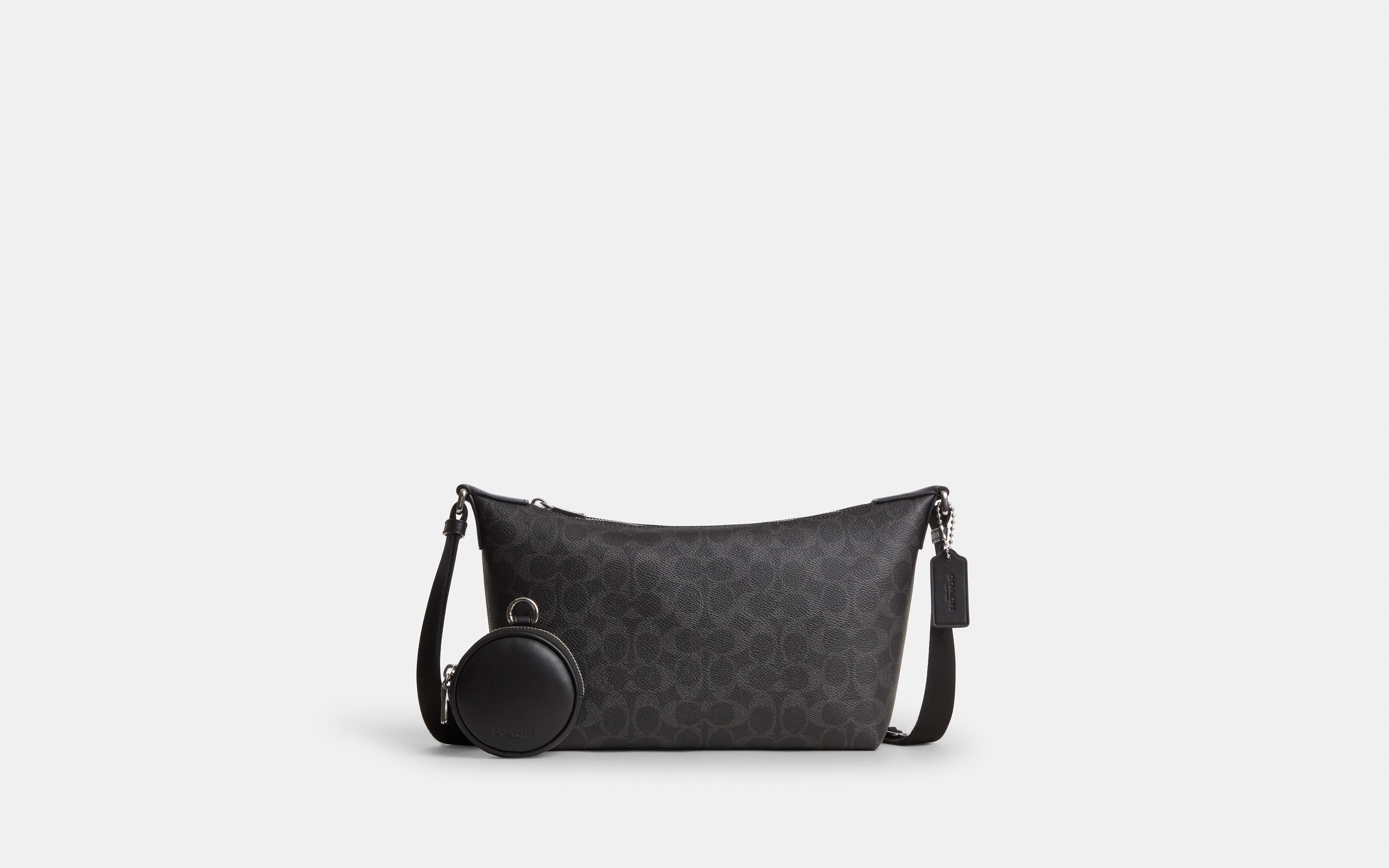 Small Finn Crossbody Bag With Pouch Signature Canvas