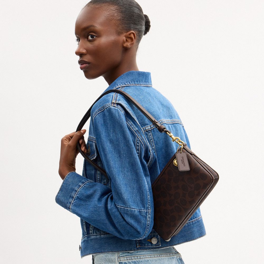 Coach Audrey Crossbody Bag In Signature Canvas — фото 7