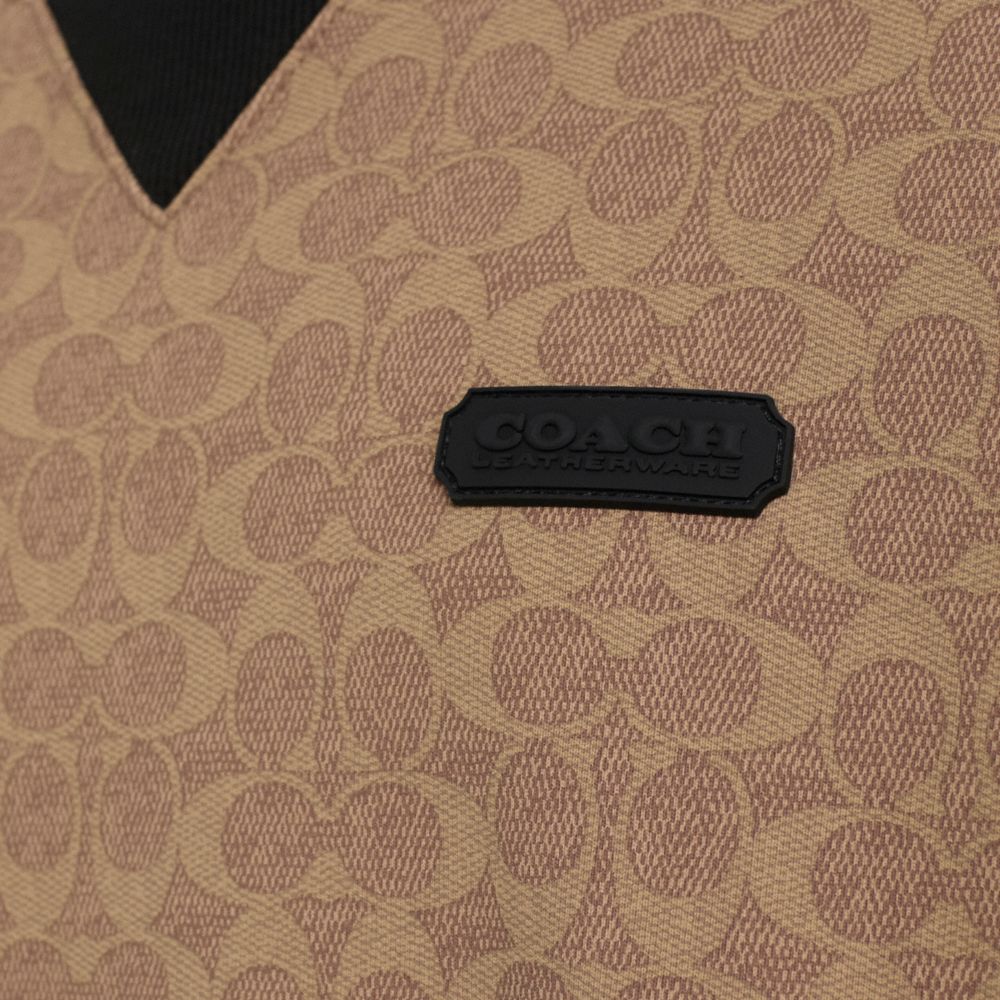 COACH®,Restored Essential Crewneck In Signature,,Scale View