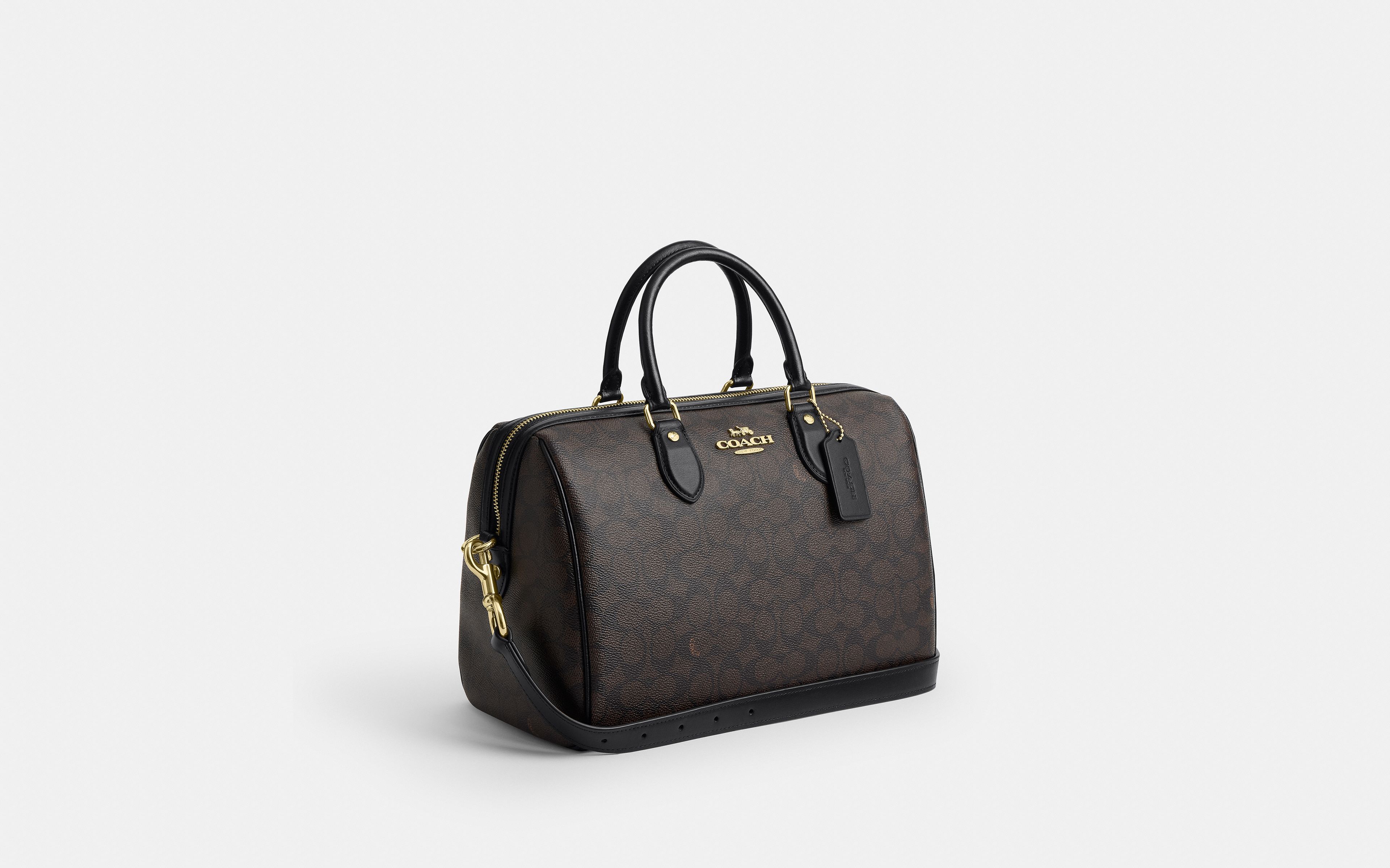 Rowan Large Satchel Bag In Signature Canvas