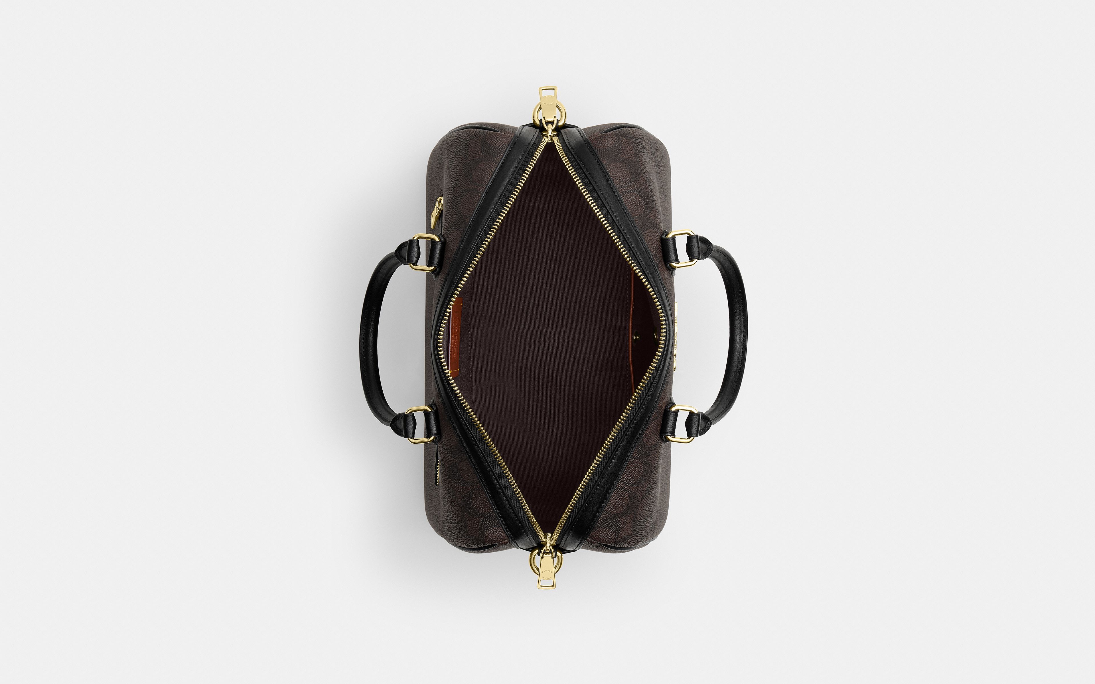Rowan Large Satchel Bag In Signature Canvas