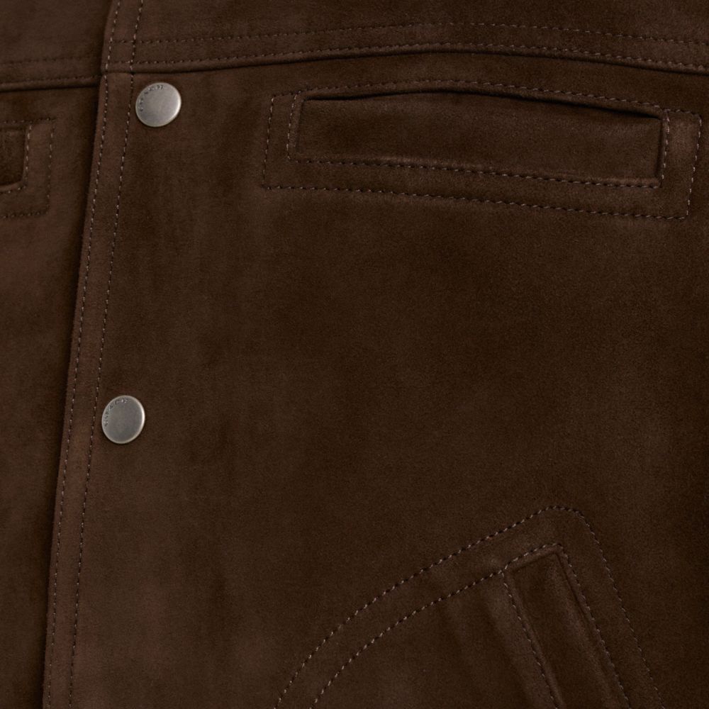 COACH®,Restored Suede Jacket,,Scale View
