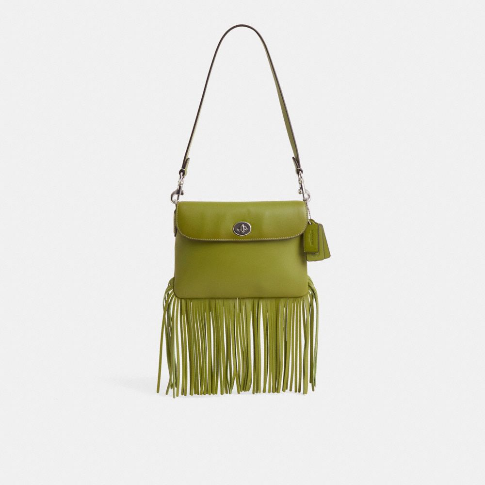 【美品】coach 1964 フリンジバッグ グリーン 復刻モデル チャーム付き Restored 1964 Fringe Bag | Bags | Coach | COACH®