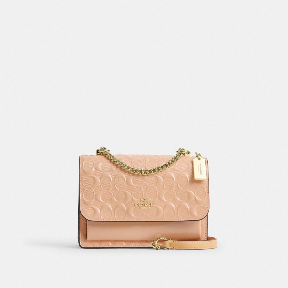 COACH®,Or/Rose Fard Délavé,Front View