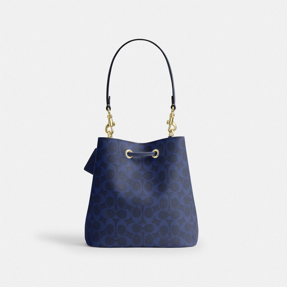 Rowan Bucket Bag In Signature Canvas