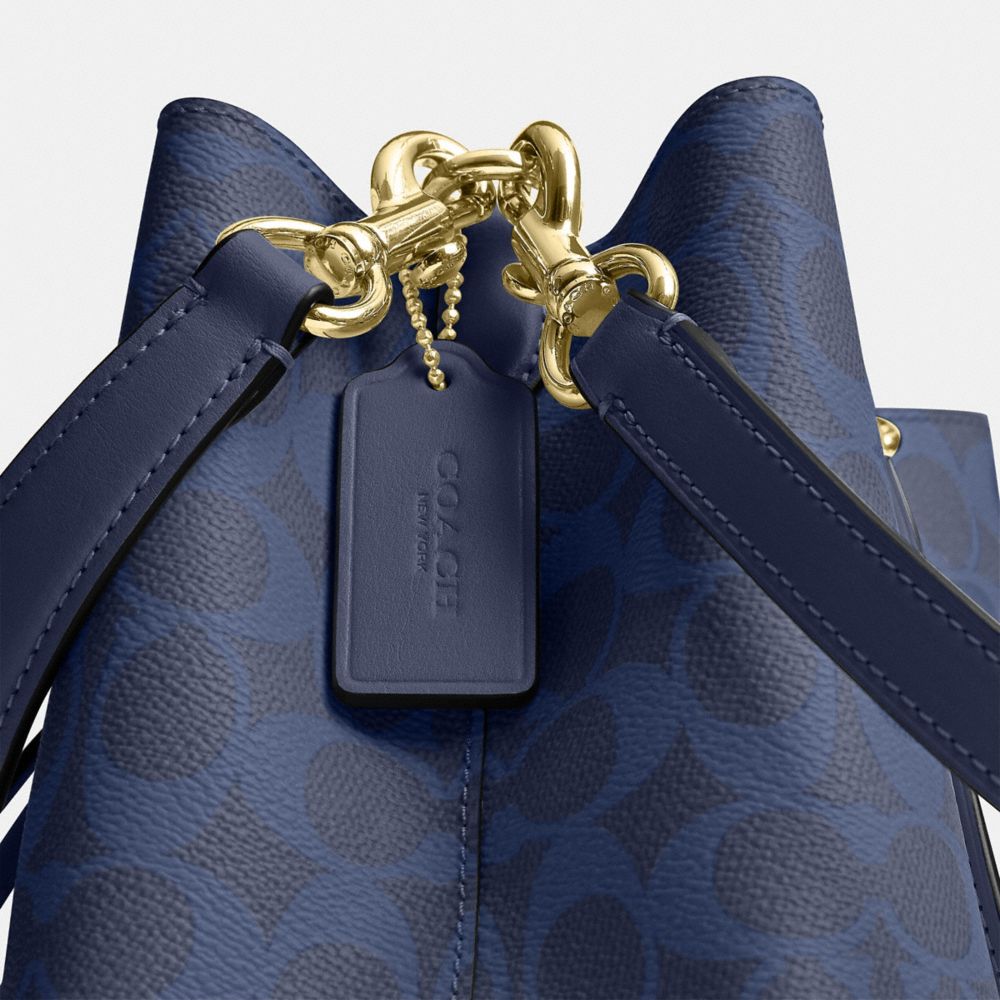 Rowan Bucket Bag In Signature Canvas