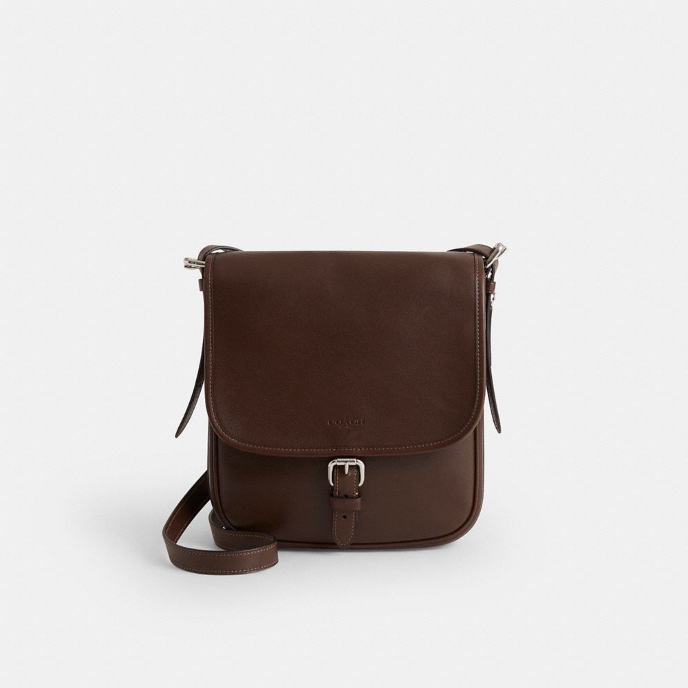 COACH®,Restored Hitch Flap Crossbody Bag,,Front View