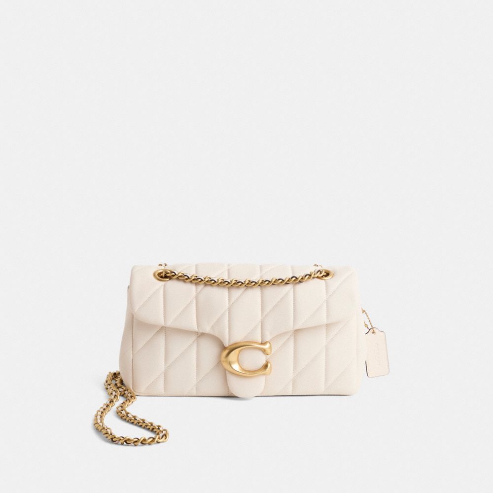 COACH®,Restored Pilot Quilted Tabby Shoulder Bag 26,,Front View