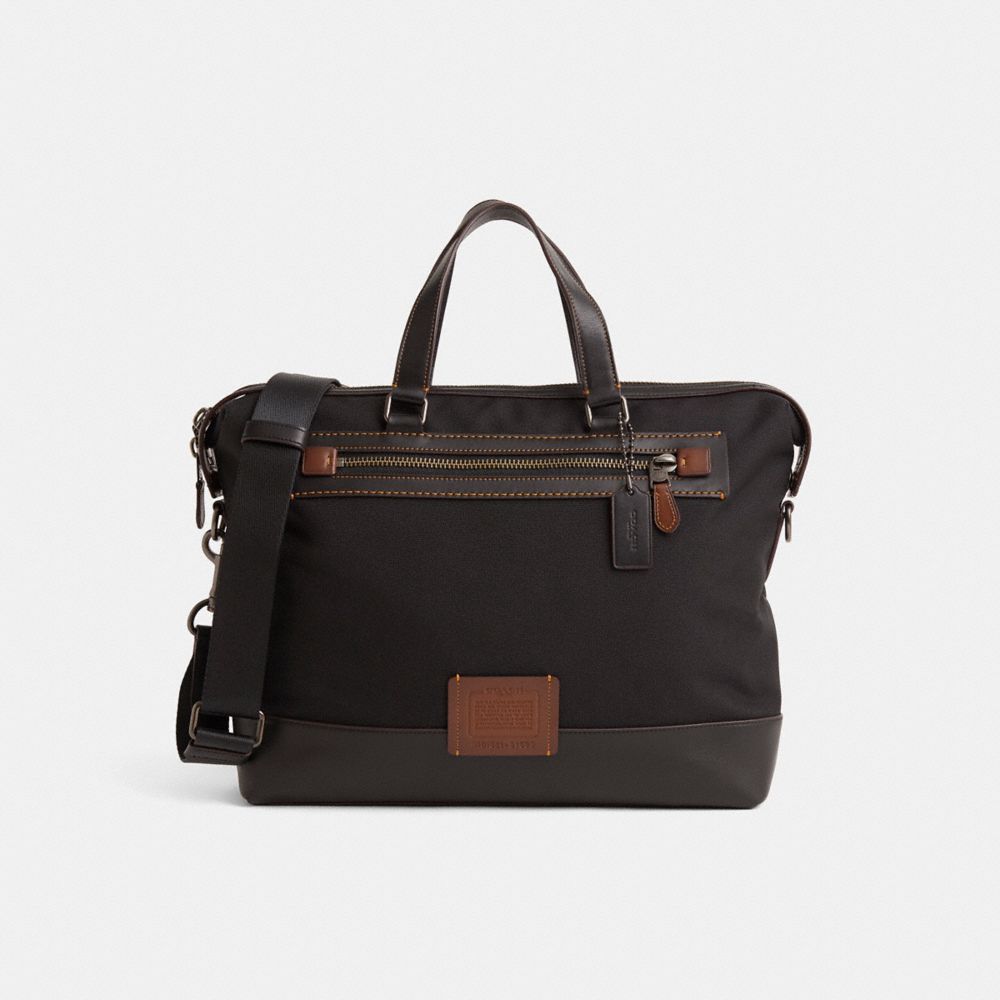 COACH®,Restored Academy Holdall,,Front View