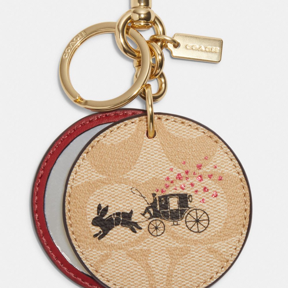 Coach Women's Mirror Bag Charm