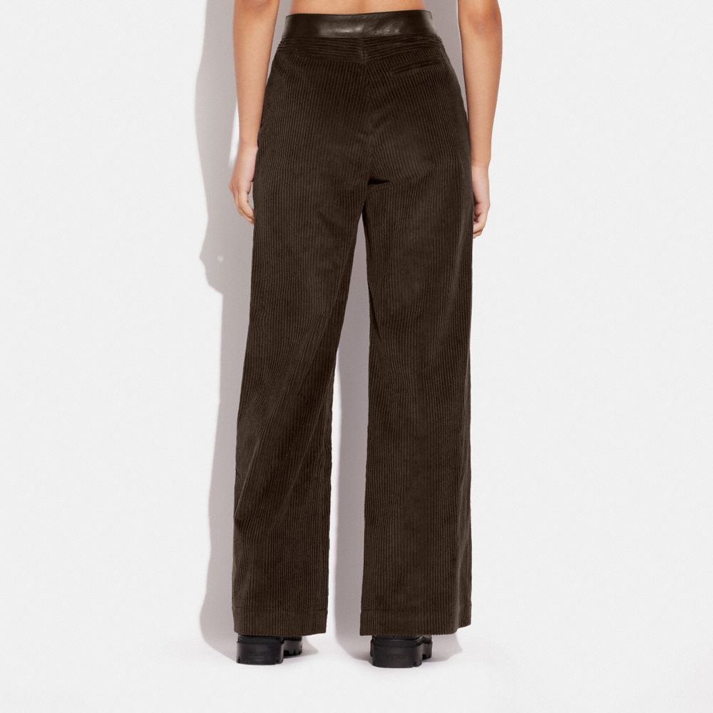 COACH Corduroy Pants in Red