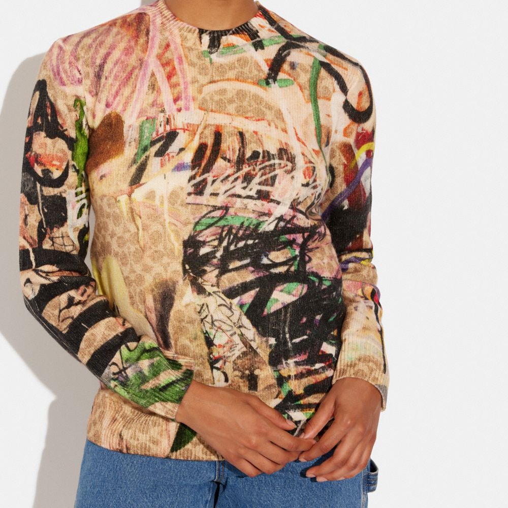 COACH x MINT + SERF グラフィックTシャツ Mサイズ 公式】コーチアウトレット | 【COACH X MINT + SERF】 Tシャツ