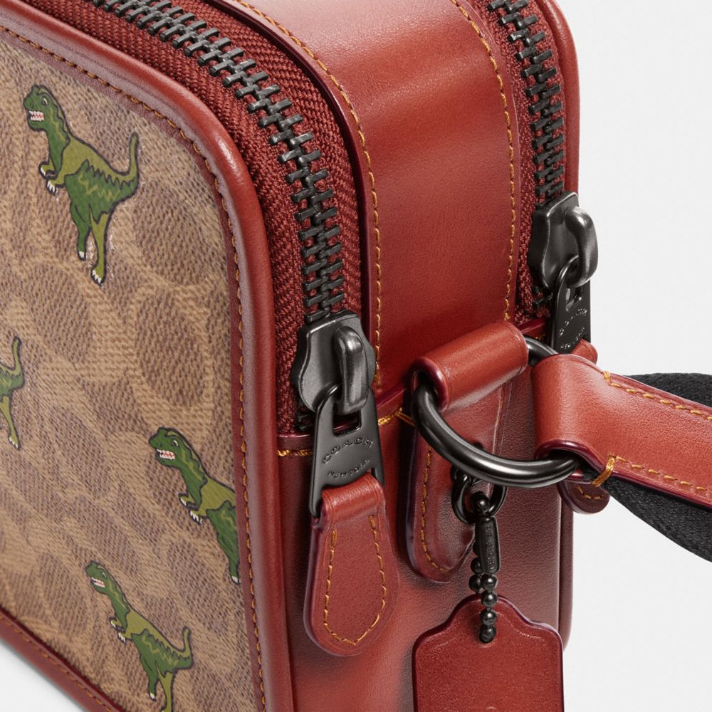 COACH® | Charter Crossbody 24 In Signature Canvas With Rexy Print