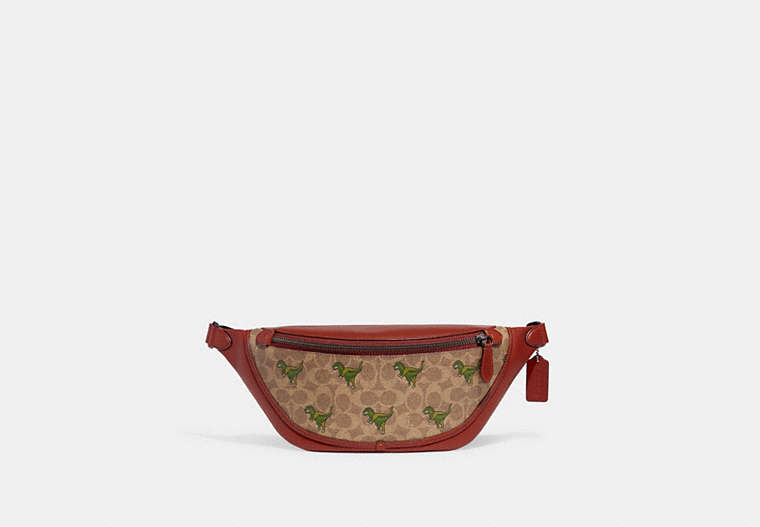 League Belt Bag In Signature Canvas With Rexy Print