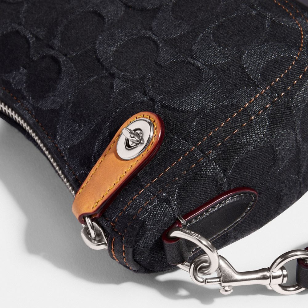 Swinger Bag 20 In Signature Denim