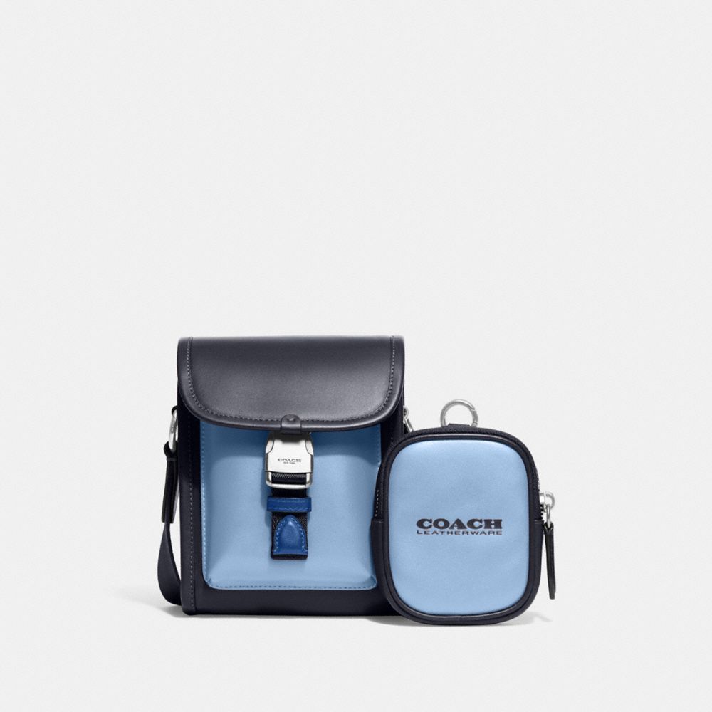 Coach north south online hybrid pouch