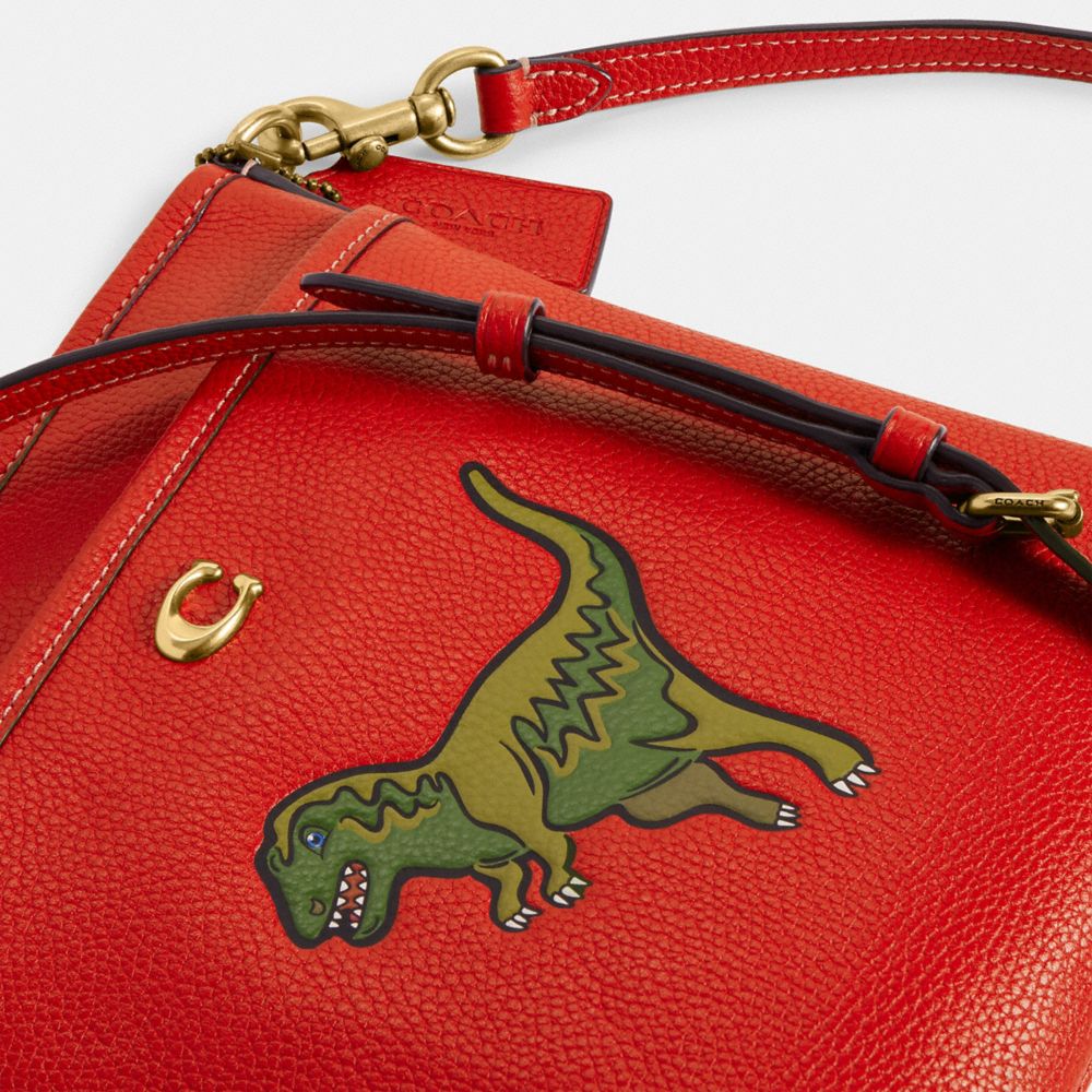 COACH Kitt Messenger Crossbody With Rexy