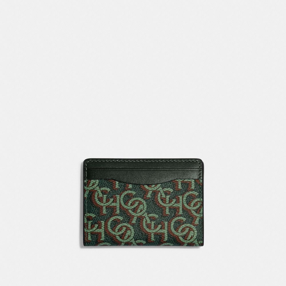 Coach Monogram Card Case - Gem