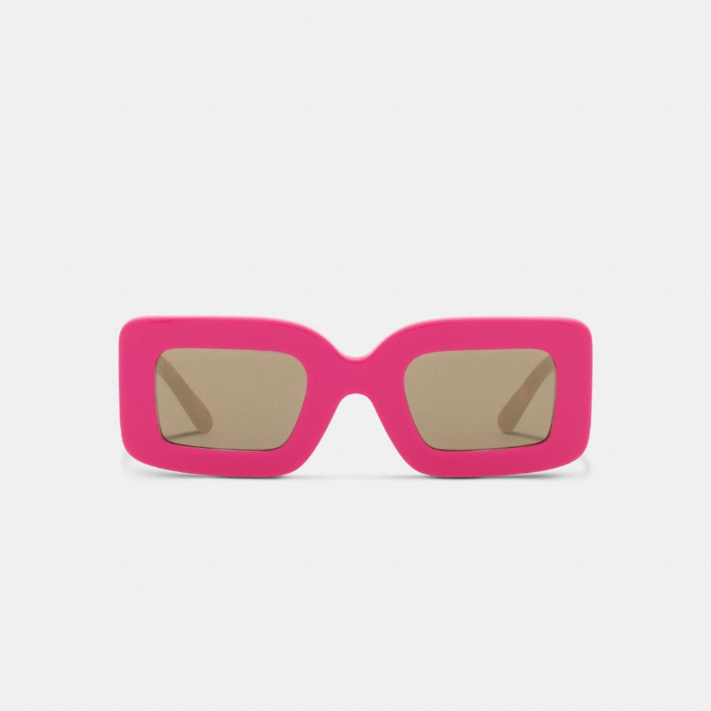 Lunettes de soleil Badge surdimensionnées