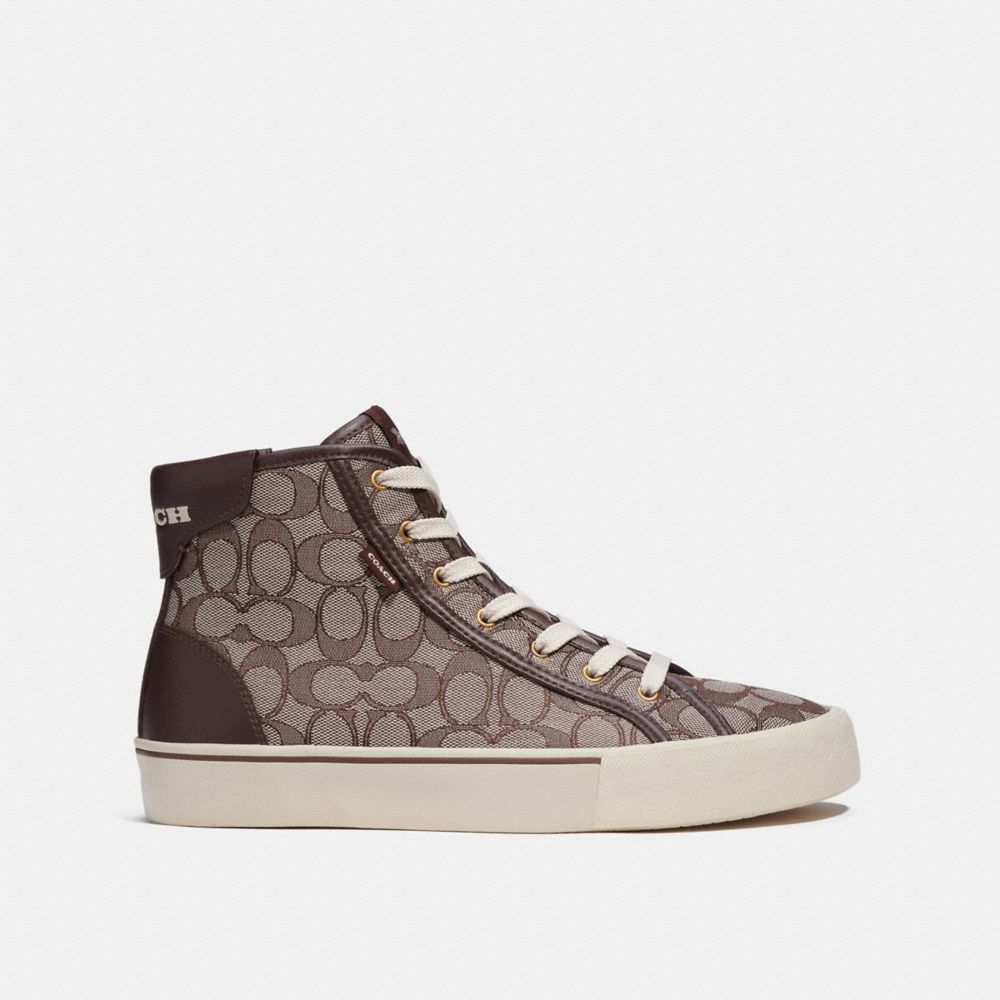 Coach high 2024 top sneakers