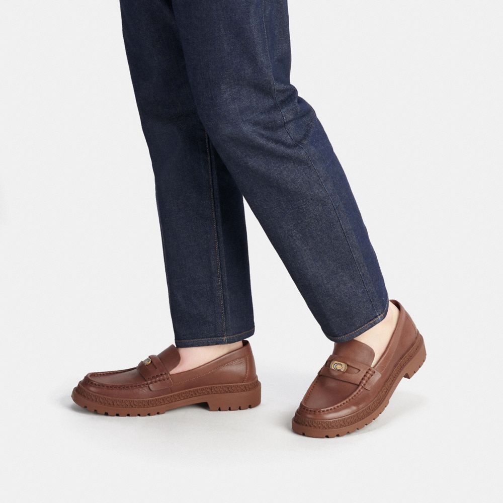 Coach on sale loafers mens